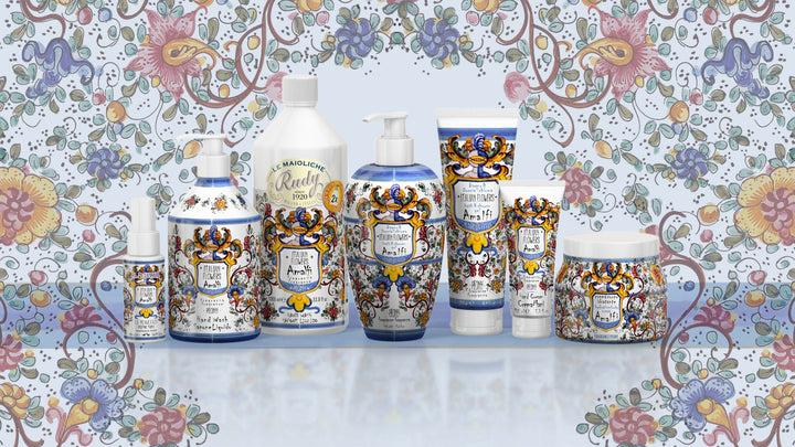 Rudy Profumi Ricarica sapone liquido mani da 1000 mLfico nero e rosa biancaLinea Amalfi Acquista Ora
