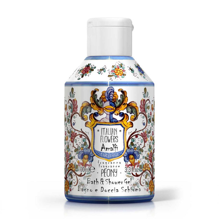 Rudy Profumi Bagno docciashiuma da 100 mLfico nero e rosa biancaLinea Amalfi Rilascio limitato