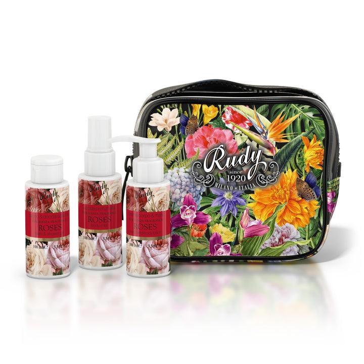 Rudy Profumi Pochette con Bagno & Doccia Schiuma Crema Corpo Acqua Profumata 100 mLNature&AromeLinea Roses Ultimo giorno