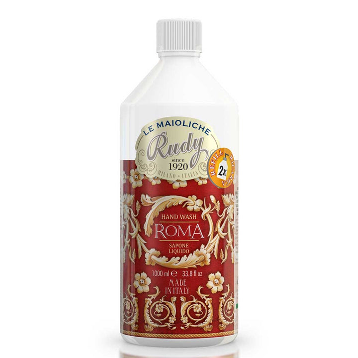 Rudy Profumi Ricarica sapone liquido mani da 1000 mLtuberosa e magnoliaLinea Roma Vendita