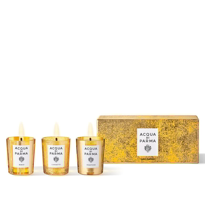 Acqua Di Parma CANDELA CANDELA SET CANDELE DA TRE Nuovo