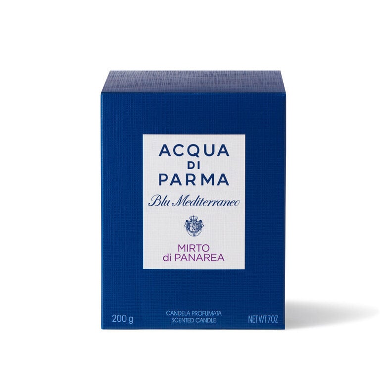 Acqua Di Parma CANDELA BLU MEDITERRANEO MIRTO DI PANAREA Spedizione Gratuita