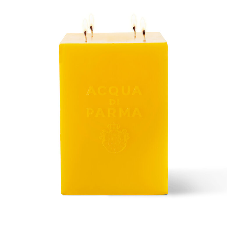 Acqua Di Parma Candela Jumbo Collezione Candele Cubo Colonia