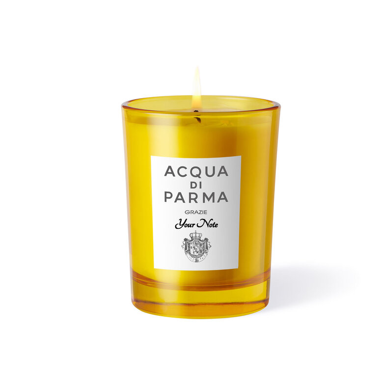 Acqua Di Parma Candela Personalizzabile Italian Moments GRAZIE