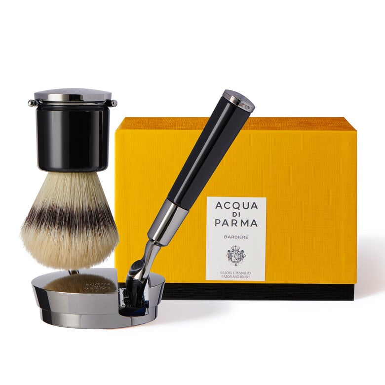 Acqua Di Parma Collezione Barbiere Rasoio e Pennello Fino Al -60%